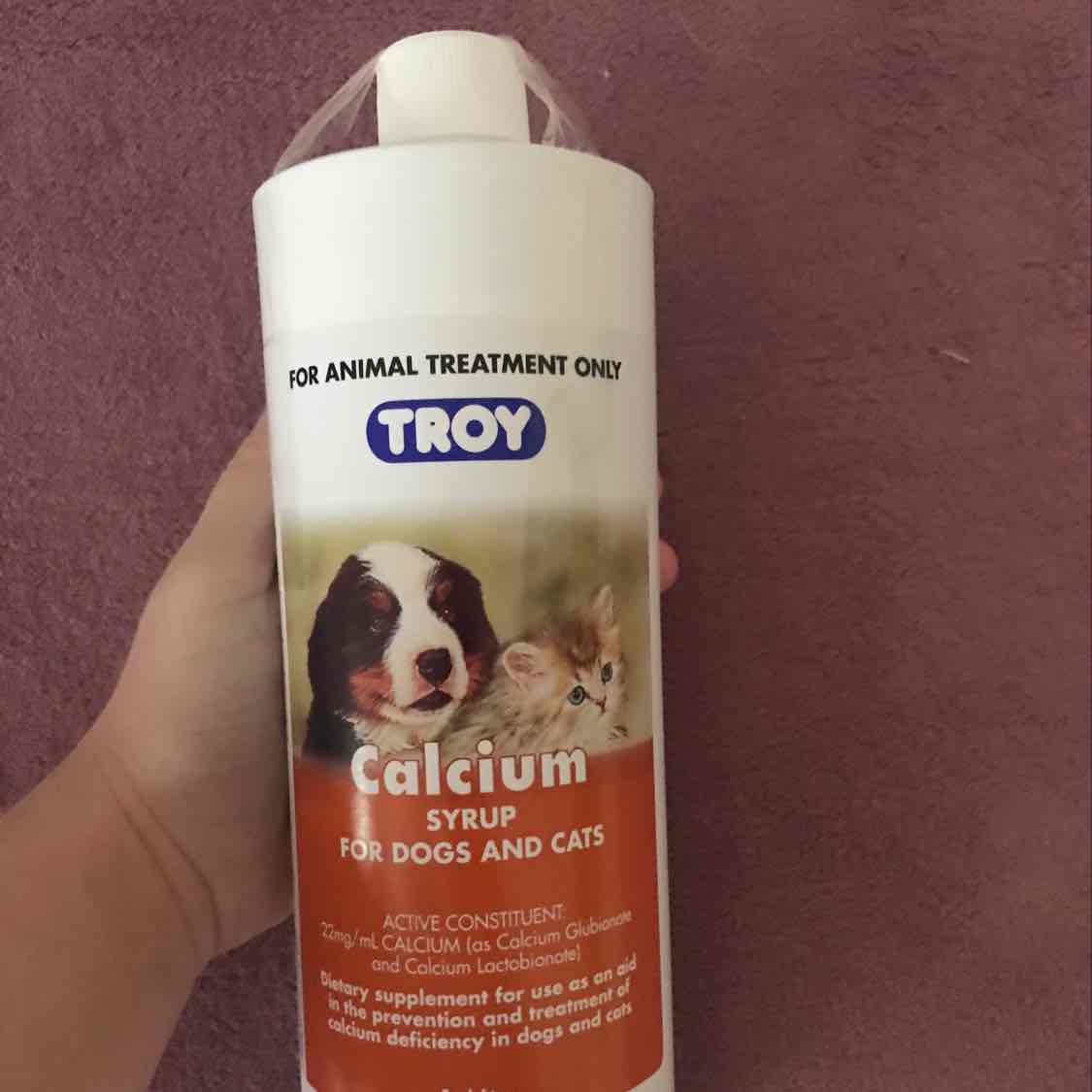 Troy calcium syrup for cheap dogs