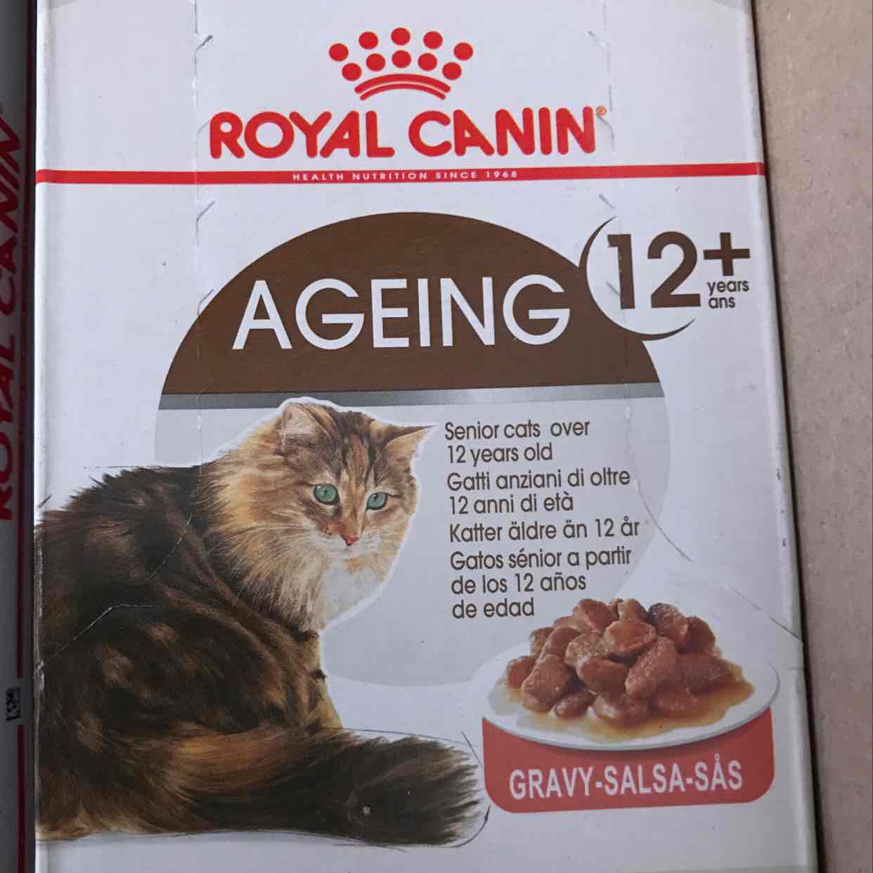Royal Canin Ageing In Gravy 12+ Years Mature/Senior Pouches Wet Cat