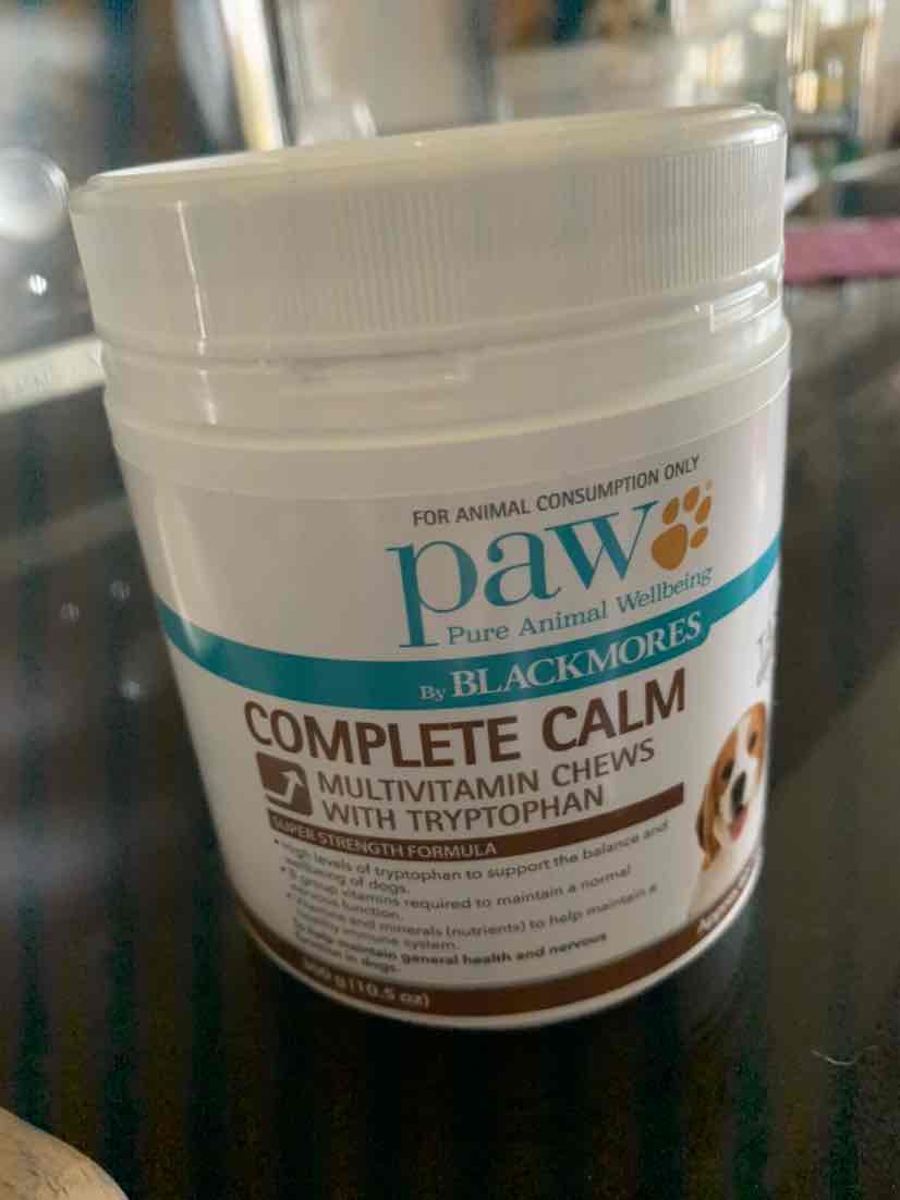 paw blackmores complete calm chews