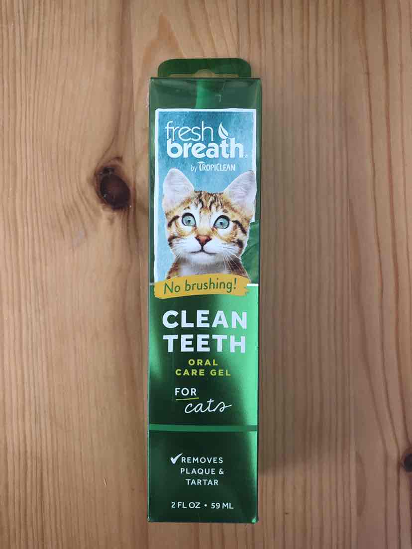Tropiclean Fresh Breath Clean Teeth Gel For Cats 59ml 23.74
