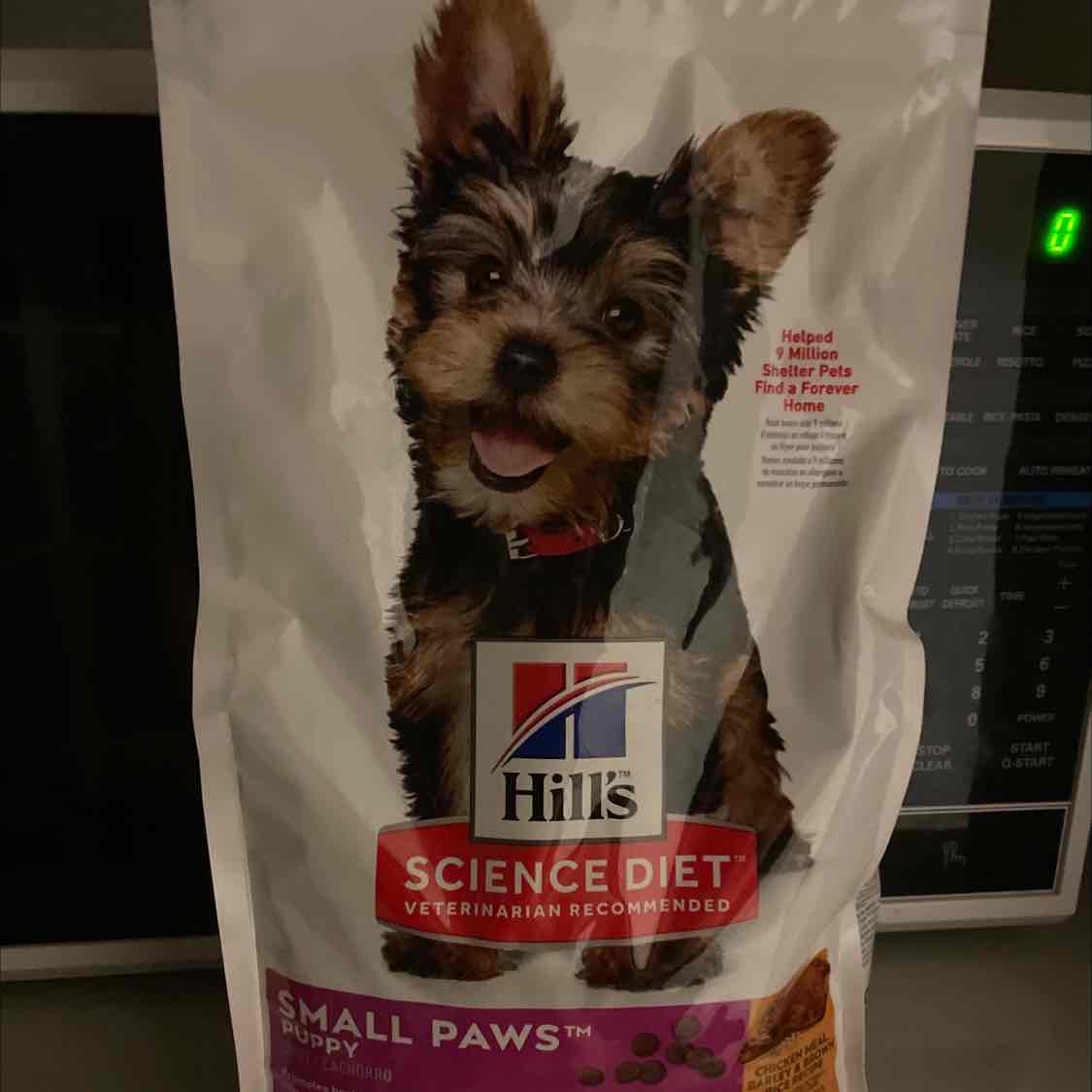 Hills small best sale paws puppy