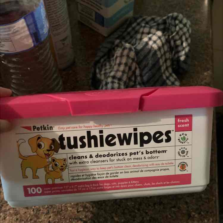 Petkin tushie outlet wipes