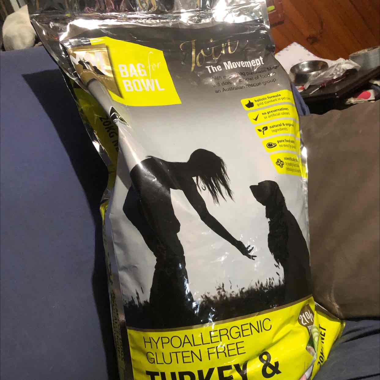 Meals For Mutts MfM Turkey And Lamb Lite Adult Dry Dog Food 20kg 101.60