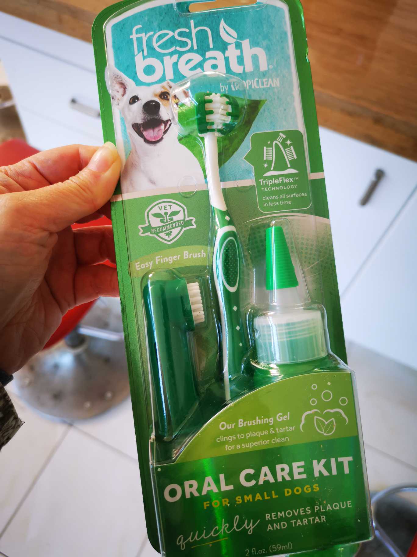 Toothpaste Baby Toothbrush For Dogs Water Additive TropiClean