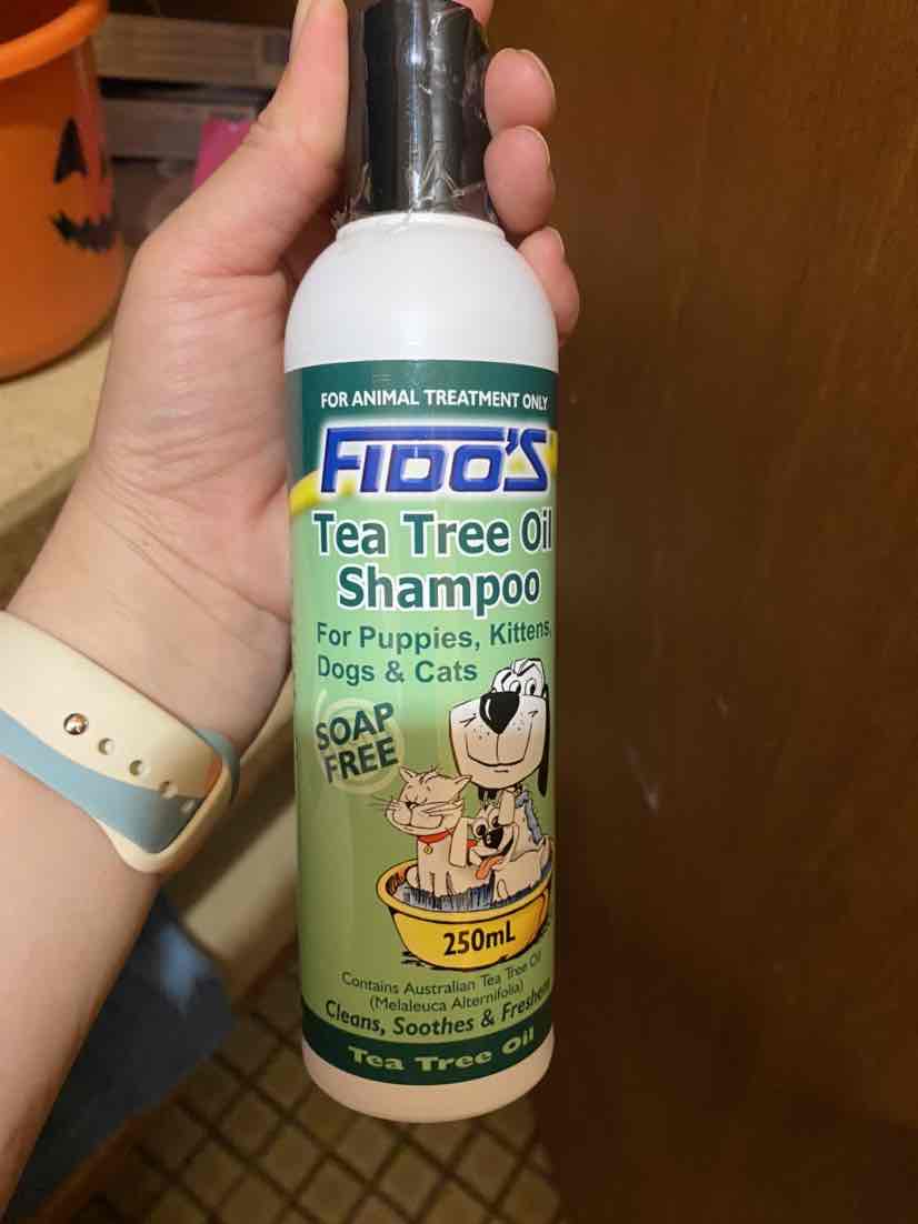 Fido's tea tree oil sales shampoo