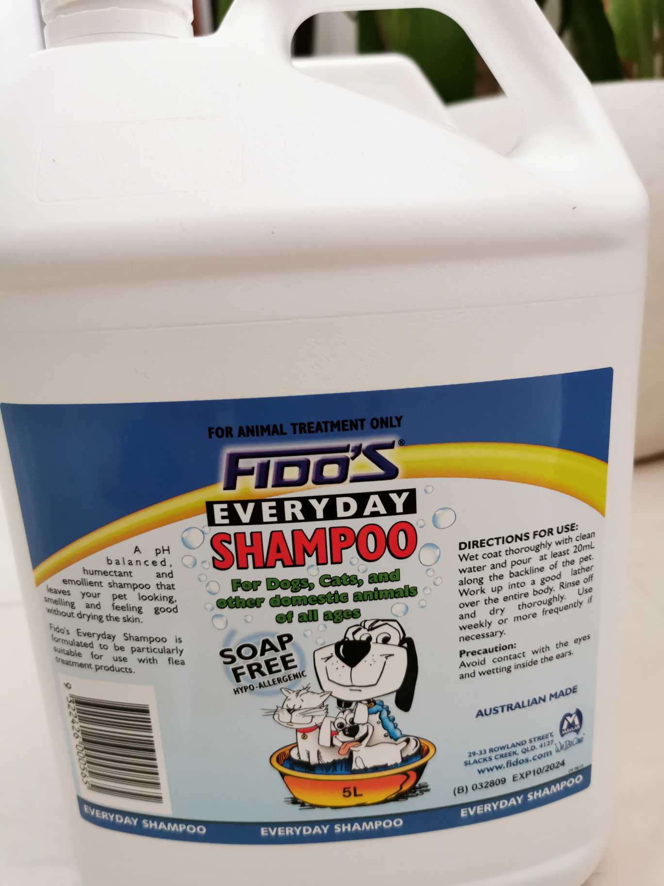 fidos everyday shampoo