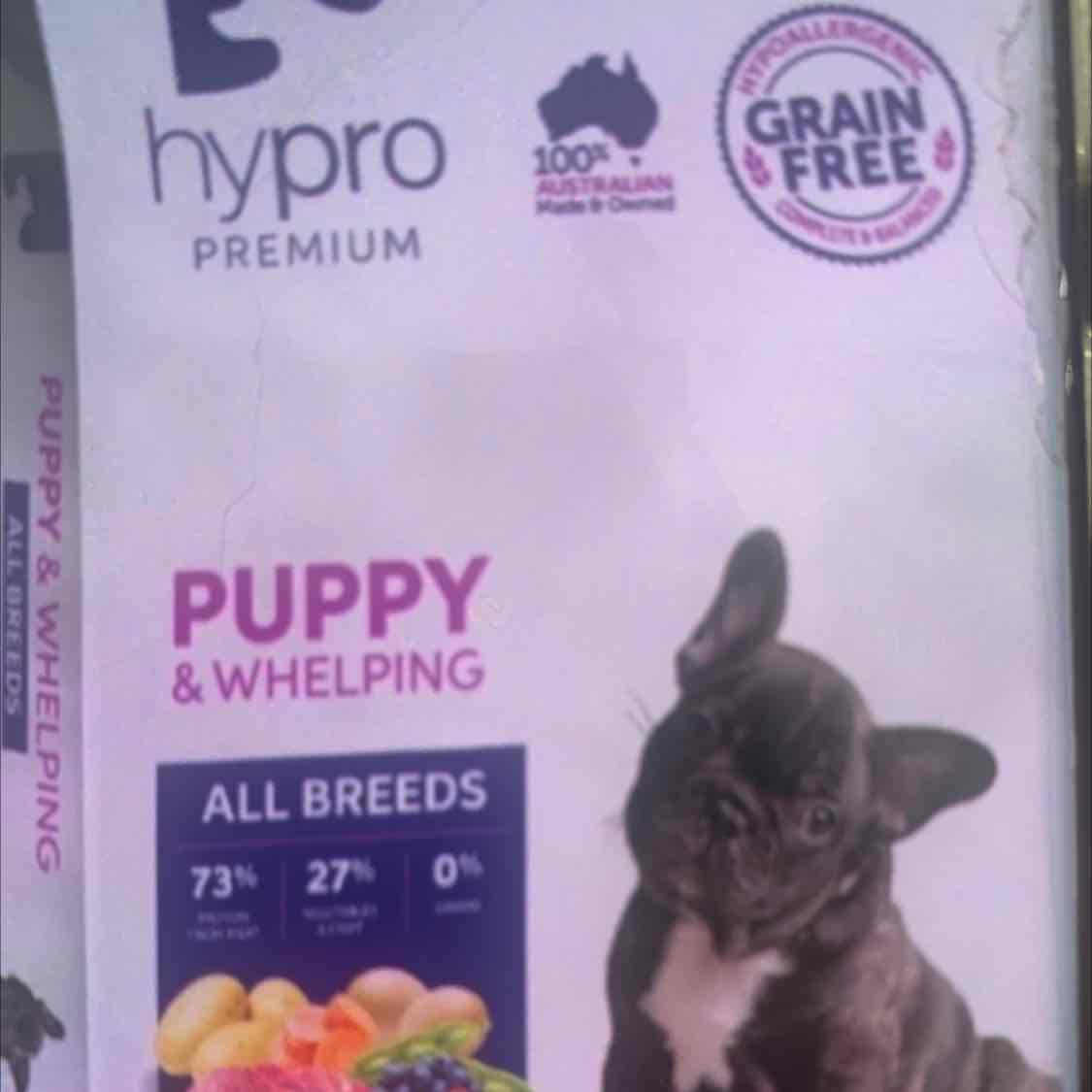 Hypro Premium Grain Free Turkey And Lamb All Breed Puppy Dry Dog Food