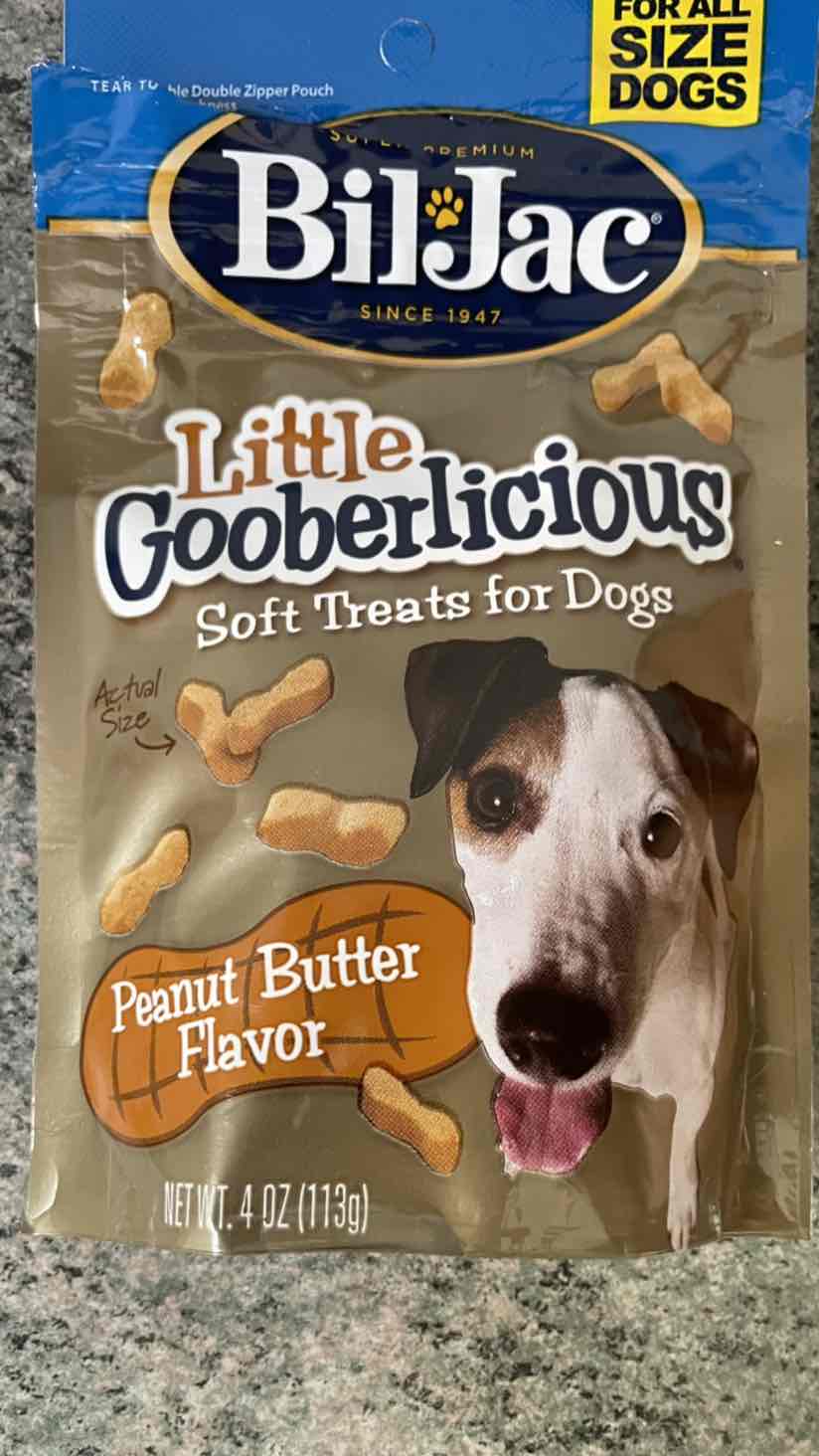 Verified reviews for Bil Jac Little Gooberlicious Peanut Butter Chicken Soft Training And Dispenser Treats Small For Dogs 113g