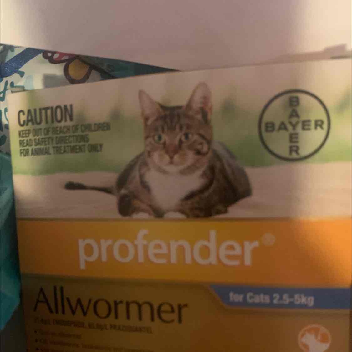 Profender on sale allwormer cats