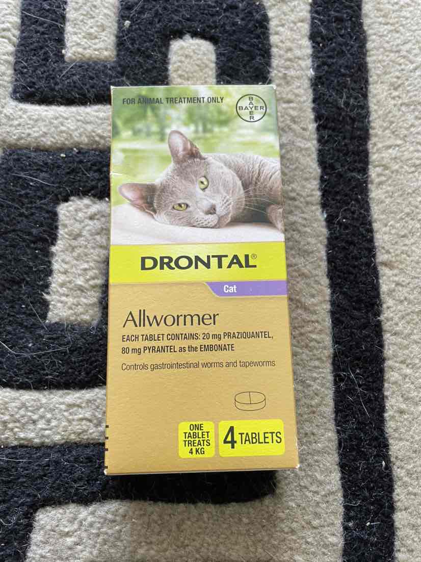 Drontal best sale allwormer cats