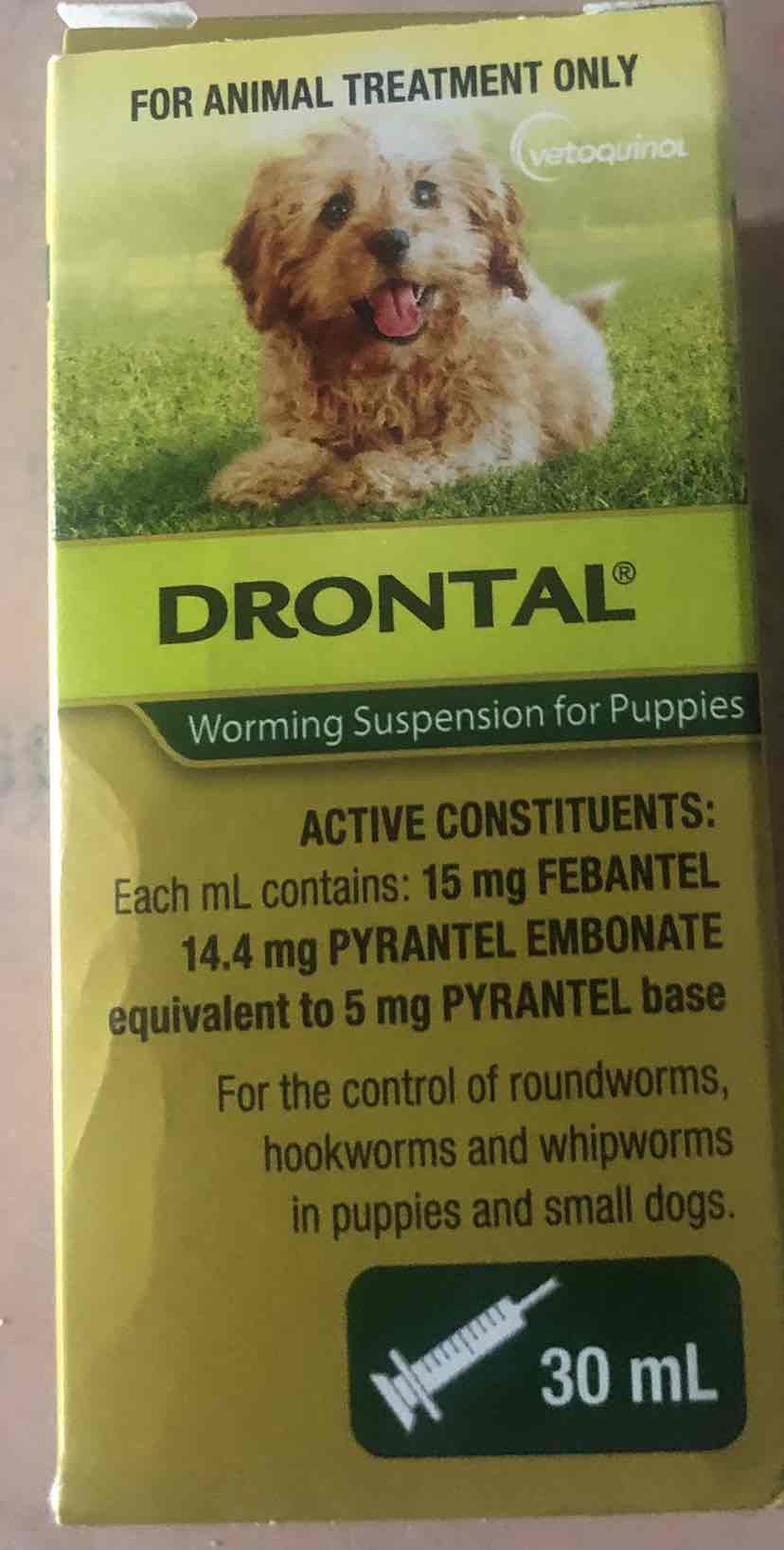 Drontal puppy worming outlet suspension