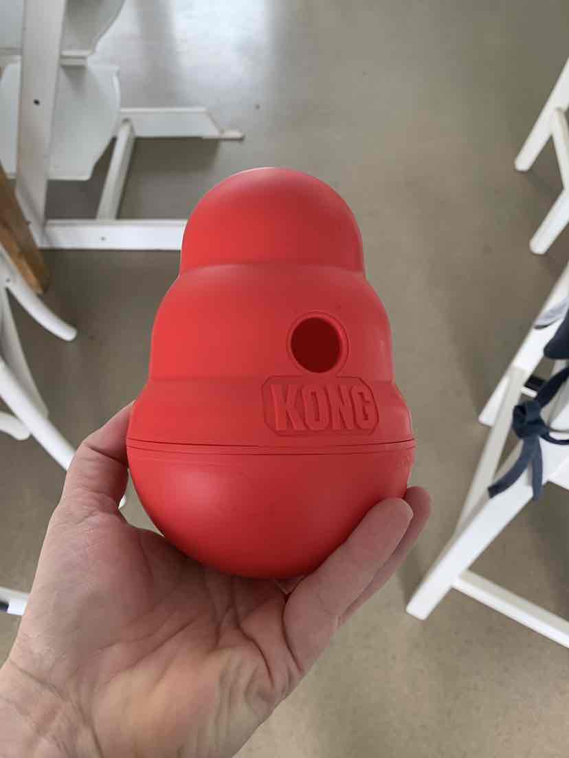 KONG Wobbler Treat Dispensing Toy Small For Dogs 22.94