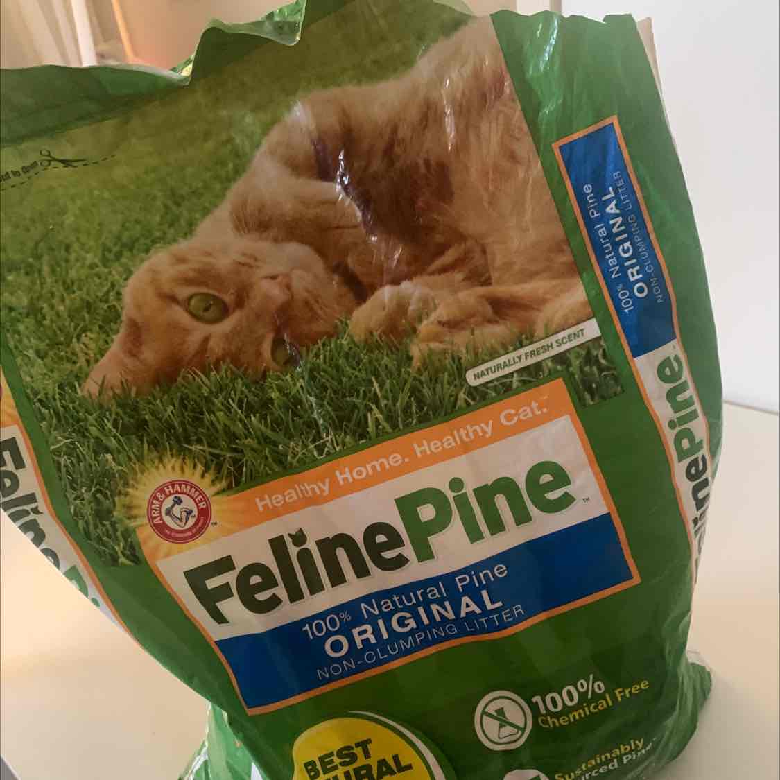 Arm and hammer feline pine clearance litter