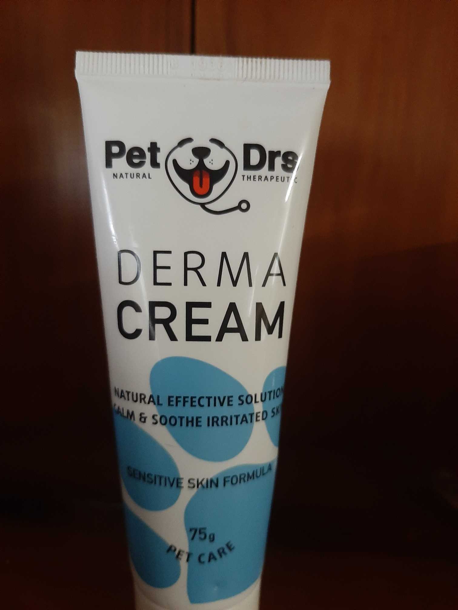 Pet Drs Natural Sensitive Skin Soothing Derma Cream For Dogs 75g - $22.69