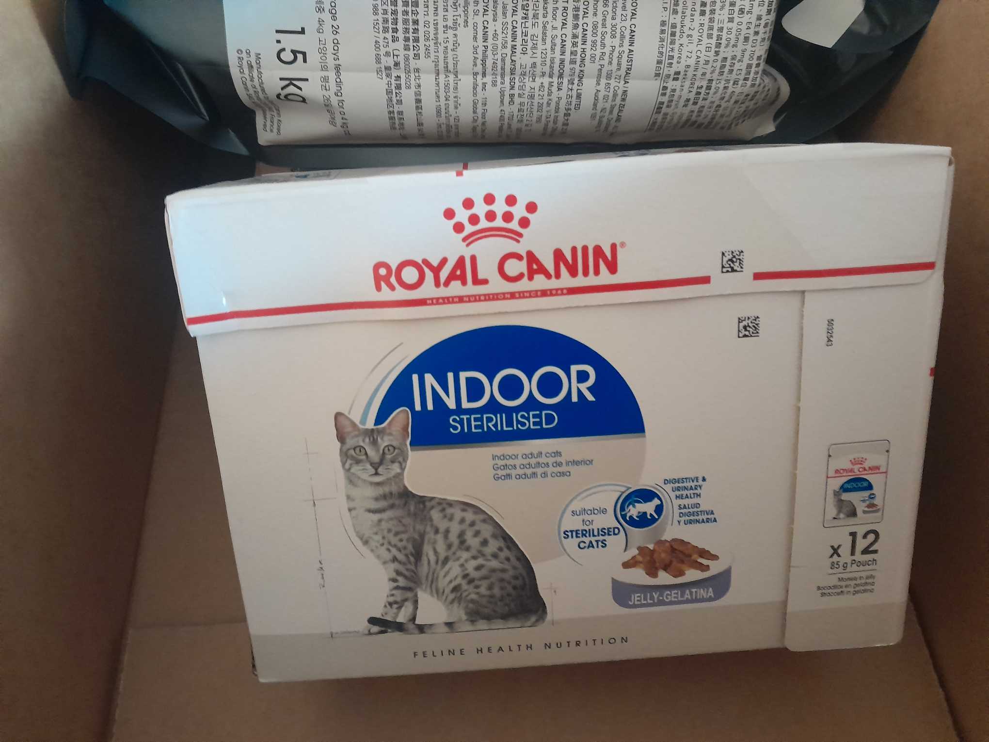 ROYAL CANIN® Indoor Sterilised 7 in Gravy (brokjes in saus) 85gr