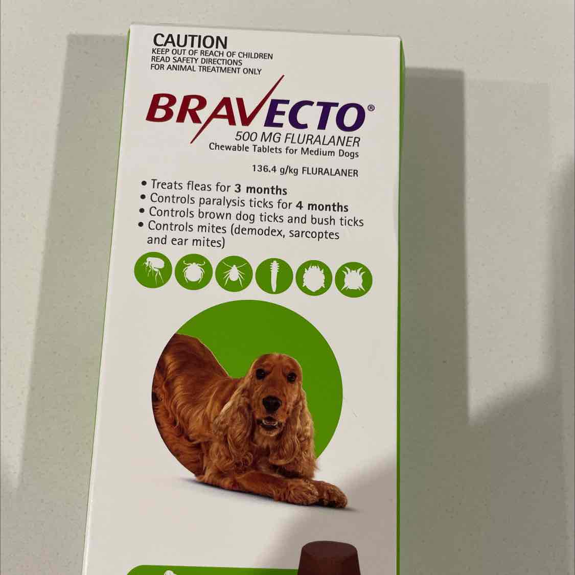 Bravecto medium hotsell