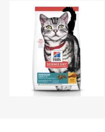 Science diet adult indoor cat hot sale dry food