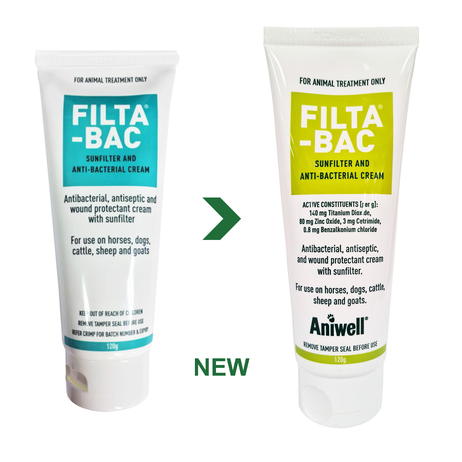 Filta Bac Sunfilter And Anti Bacterial Cream 120gm - $15.95