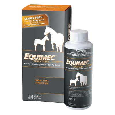 Equimec Triple Liquid Horse Wormer 300ml