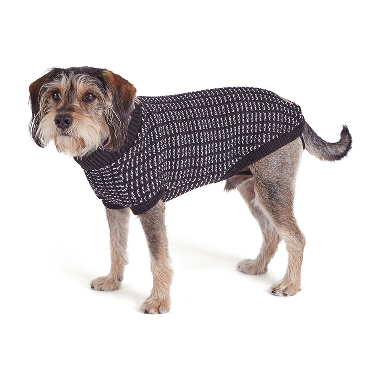 Kazoo Joey Jumper Winter Dog Coat Black Small 40.0cm 31.77