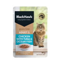 Black Hawk wet cat food