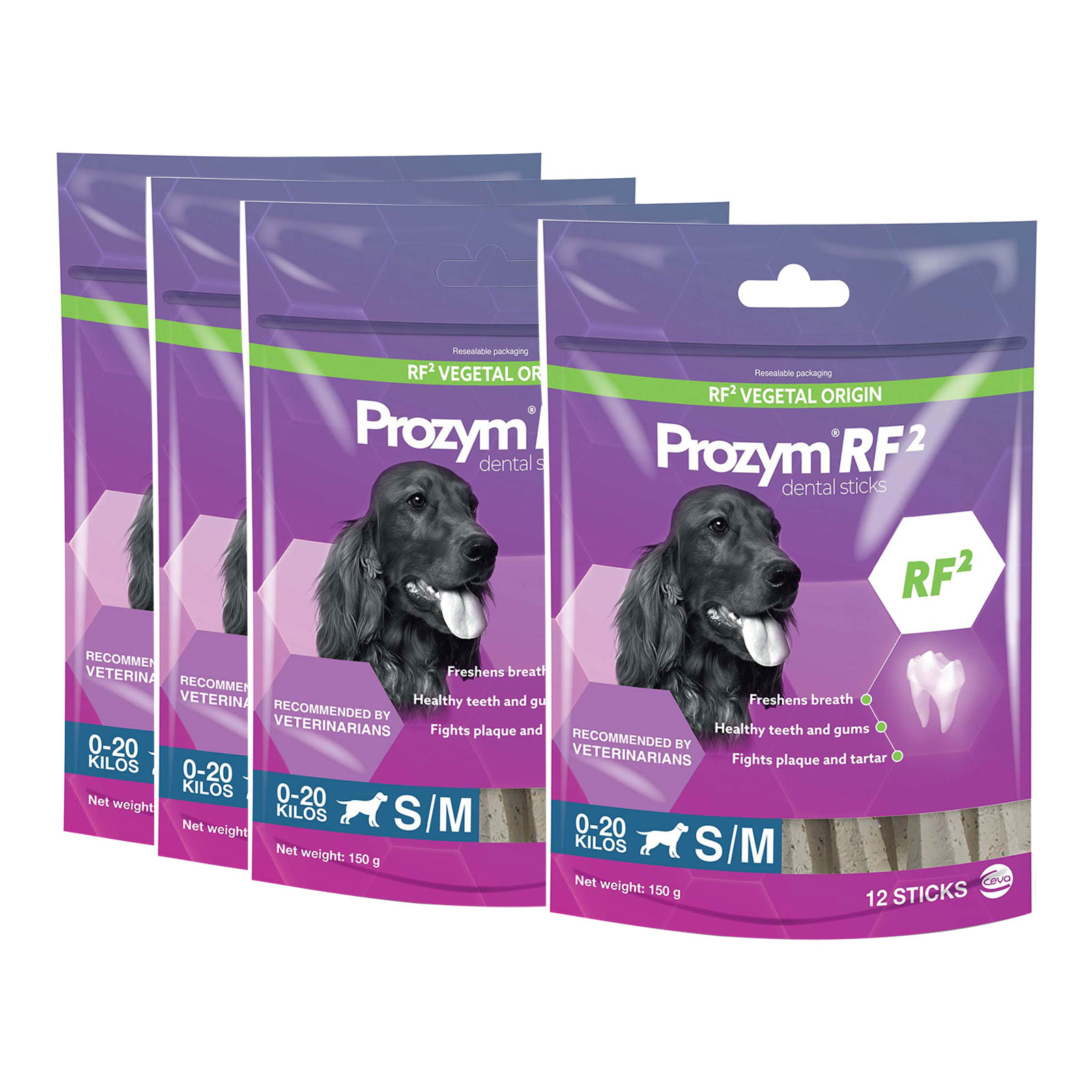 Prozym Dental Sticks Small Medium For Dogs Under 20kg 12 Pack x 4 59.50