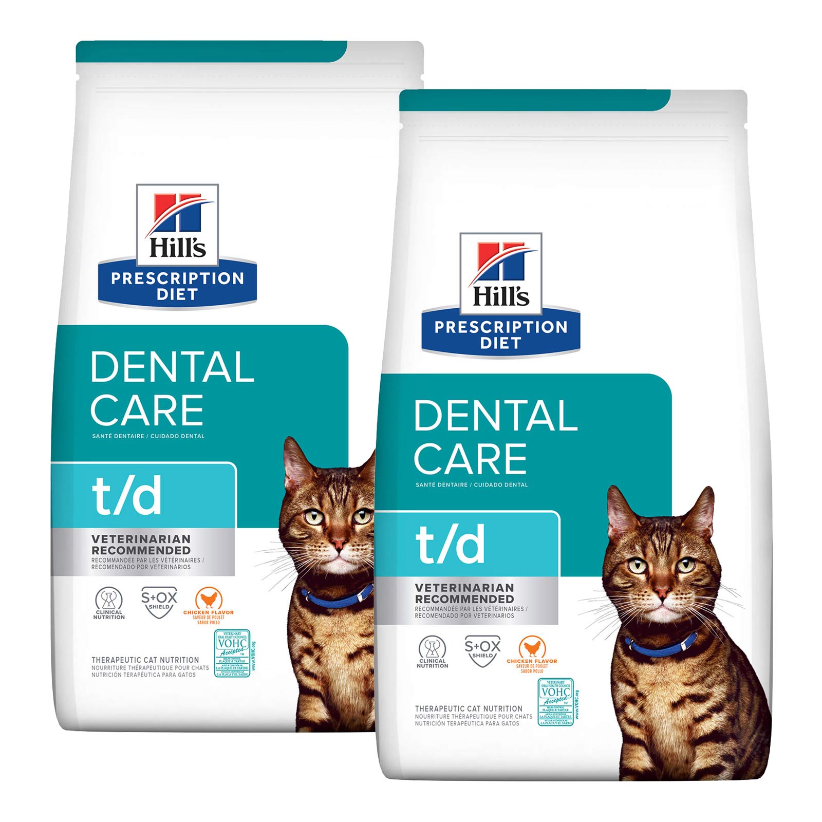 Hills Prescription Diet Feline td Dental Care Chicken Dry Cat Food 6kg ...