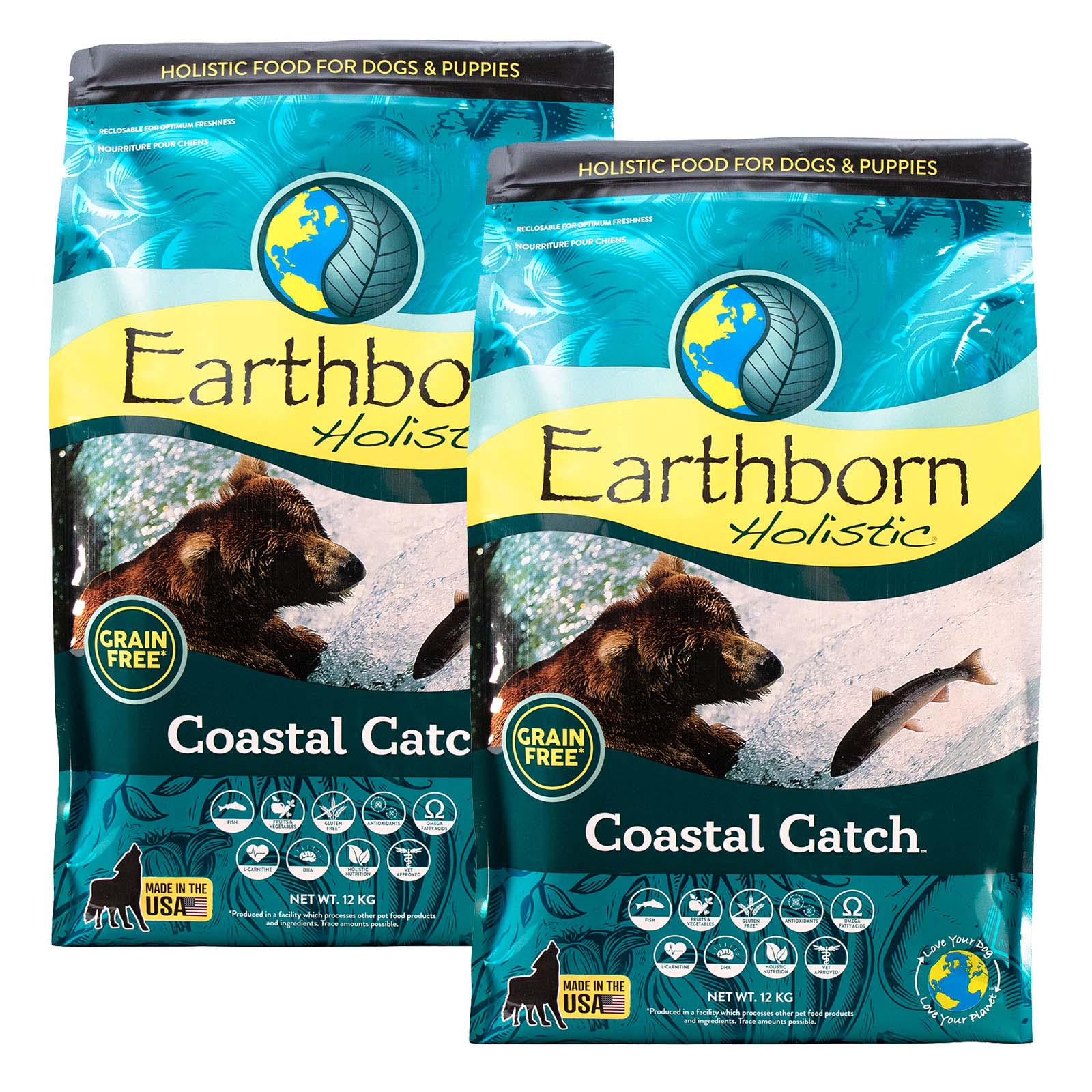 earthborn holistic grain free coastal catch dog food