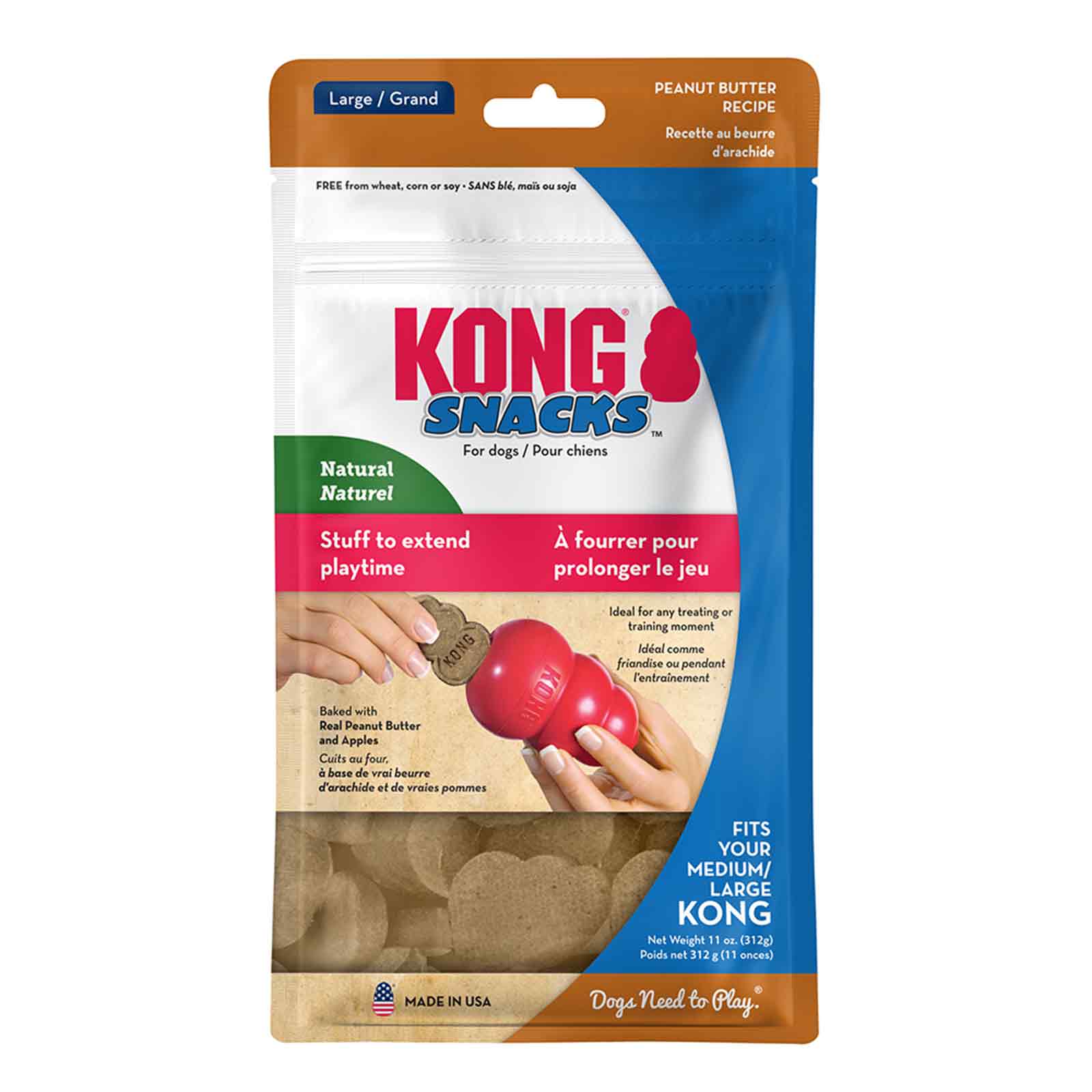 peanut butter kong dog toy