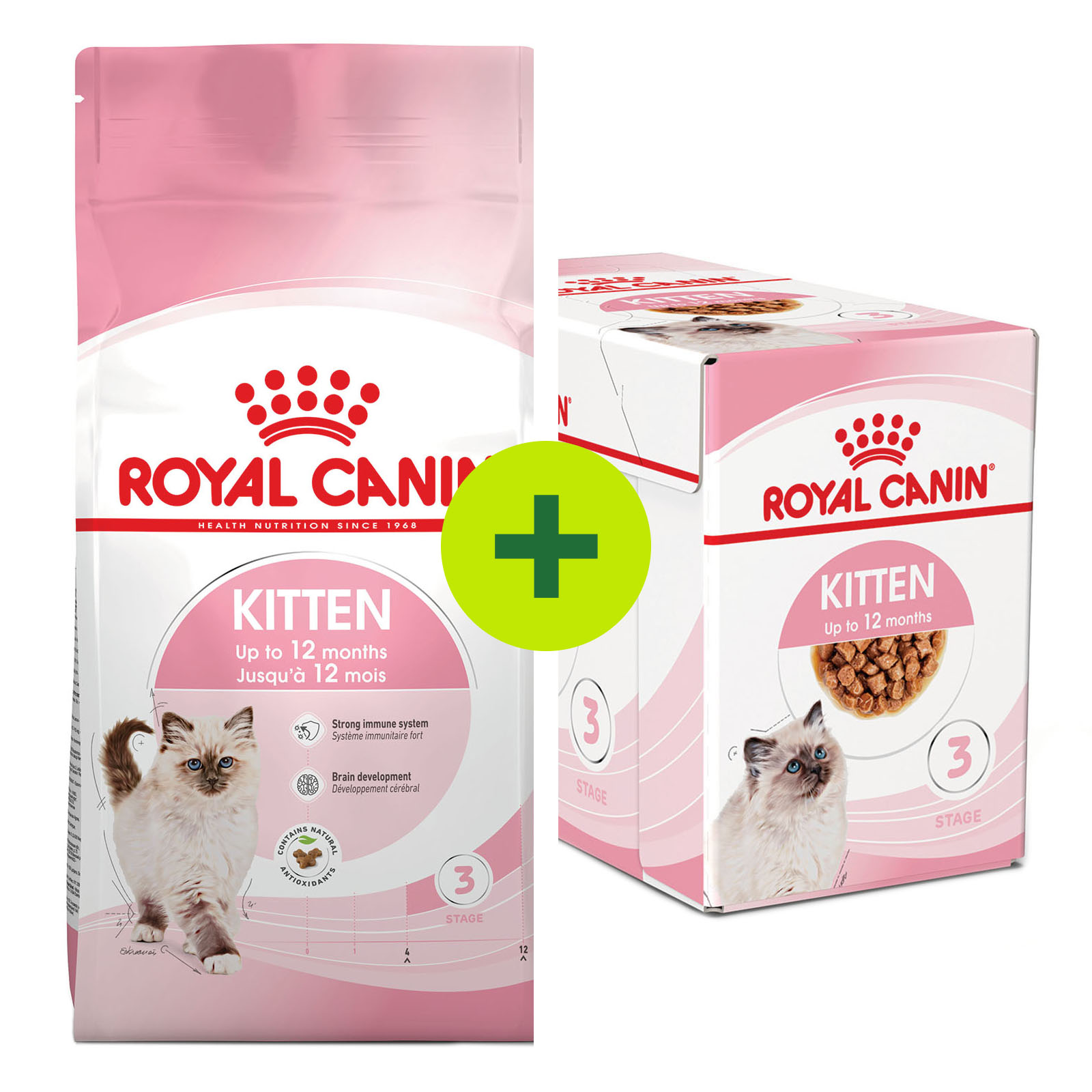 Royal Canin Kitten Wet And Dry Cat Food