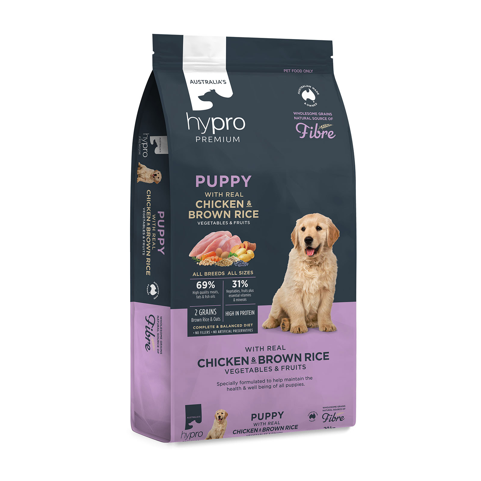 wholesome essentials puppy food