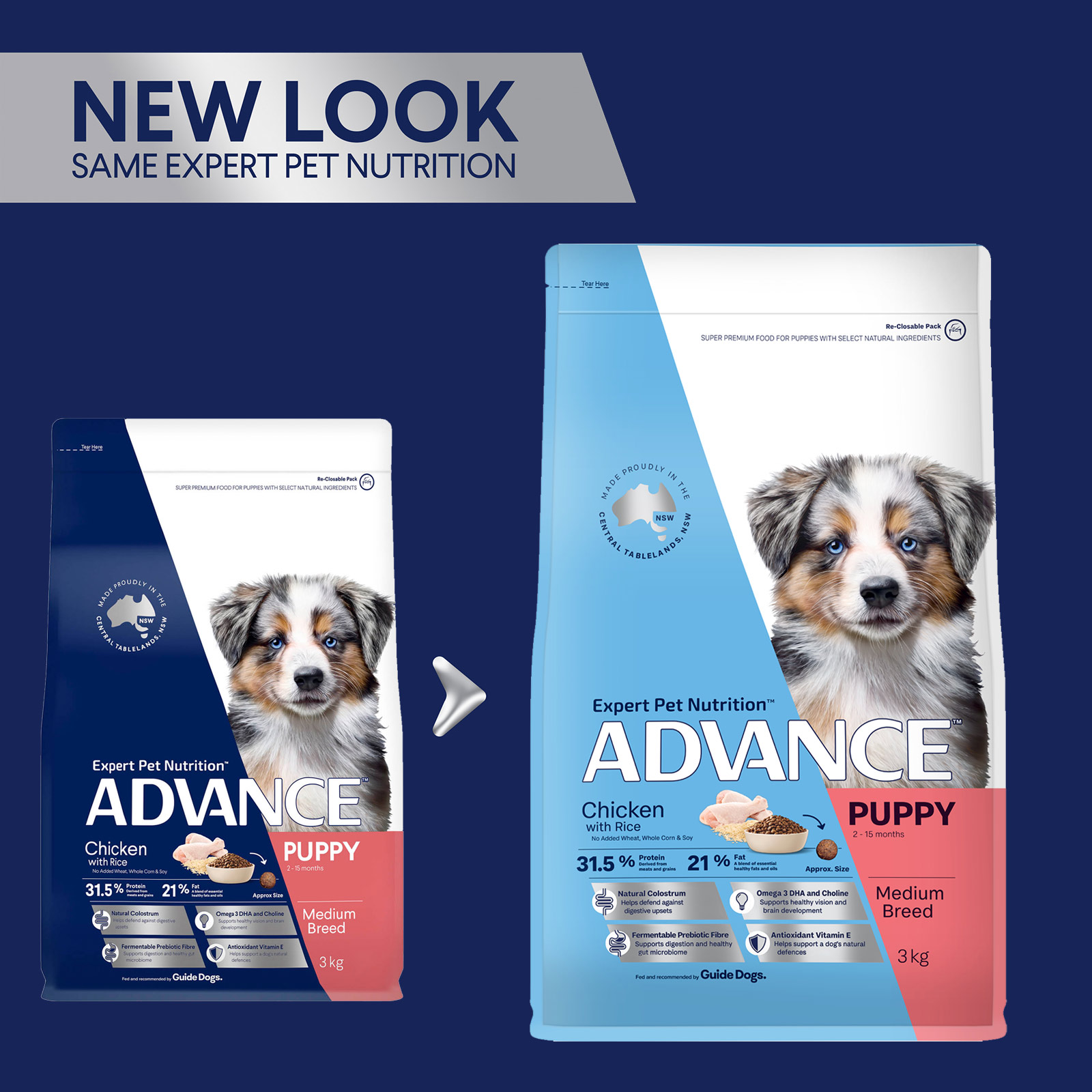 advance puppy 3kg