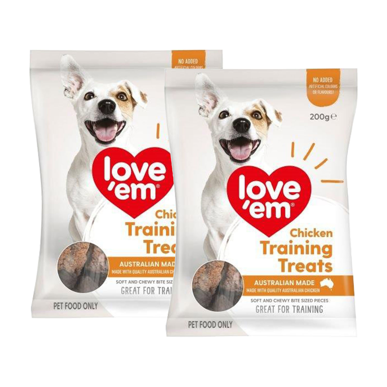 Love Em Chicken Training Treats For Dogs 400gm 9.58