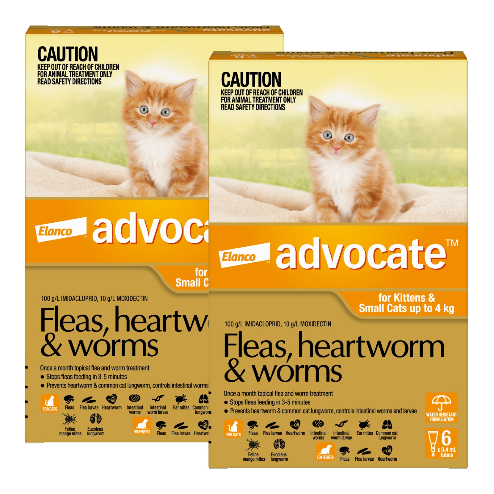 Advocate For Cats And Kittens Small Up To 4kg 12 pack 132.99