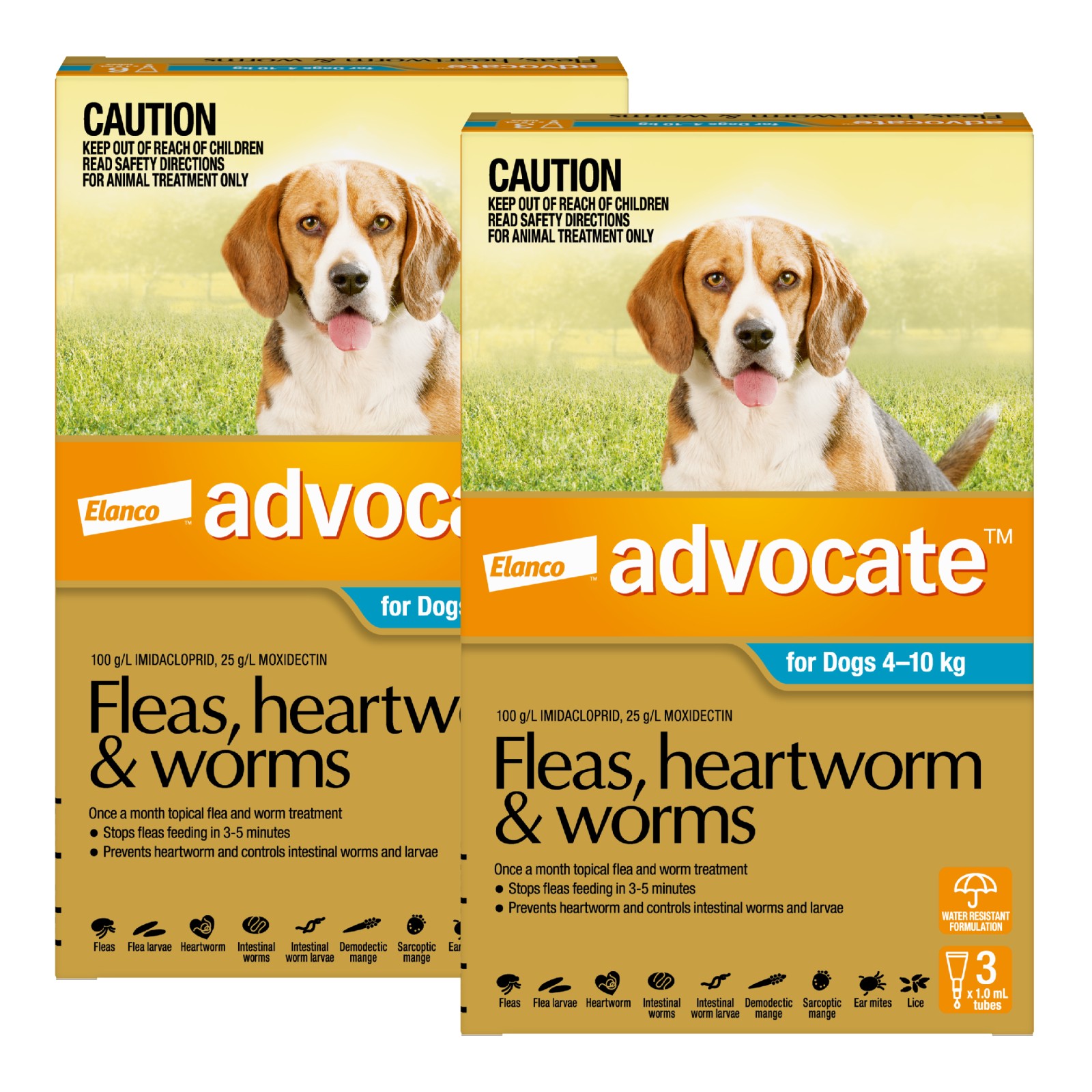 Advocate For Dogs Medium Blue 4-10kg 9 Pack - $168.98