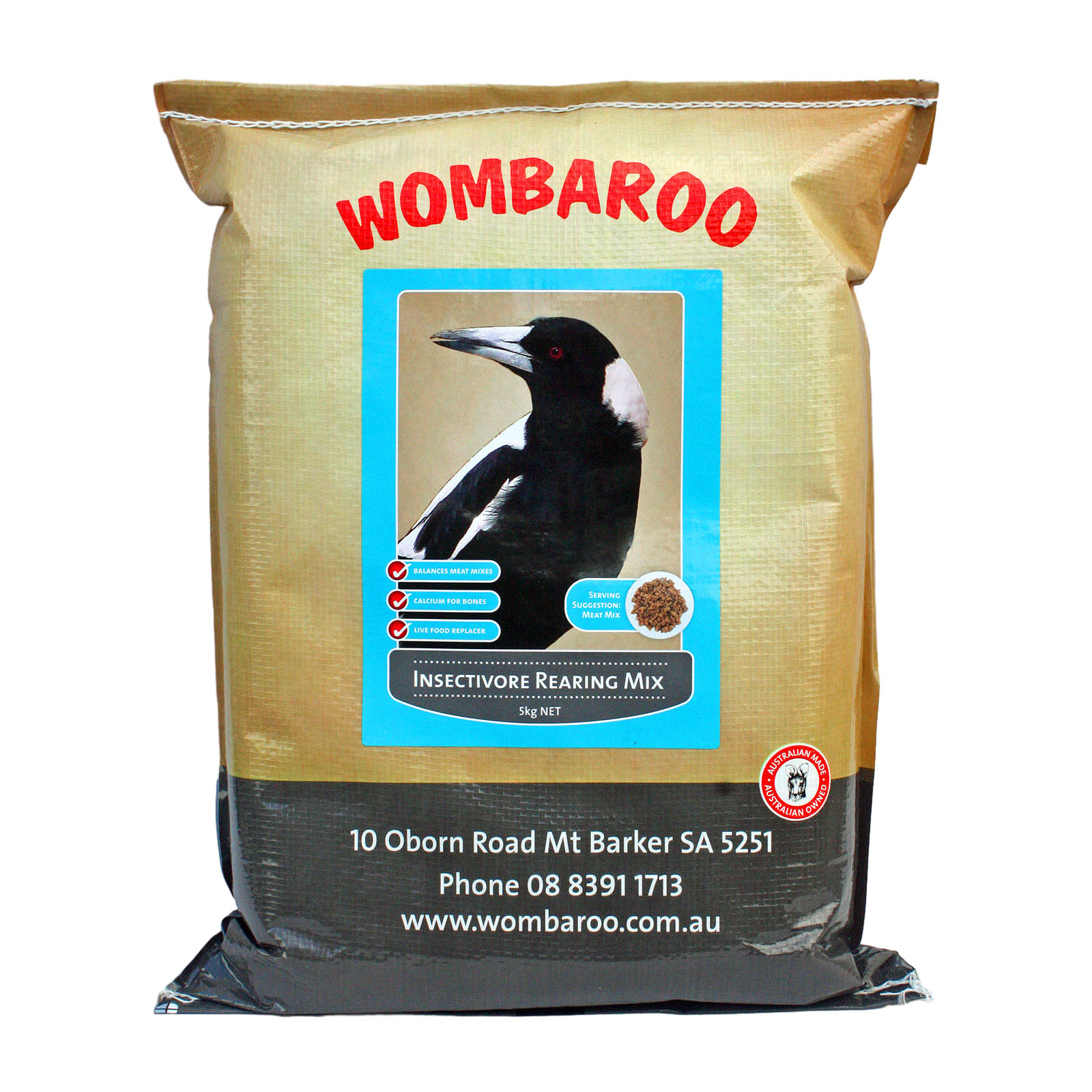Wombaroo Insectivore Hand Rearing Mix Food For Insectivorous And