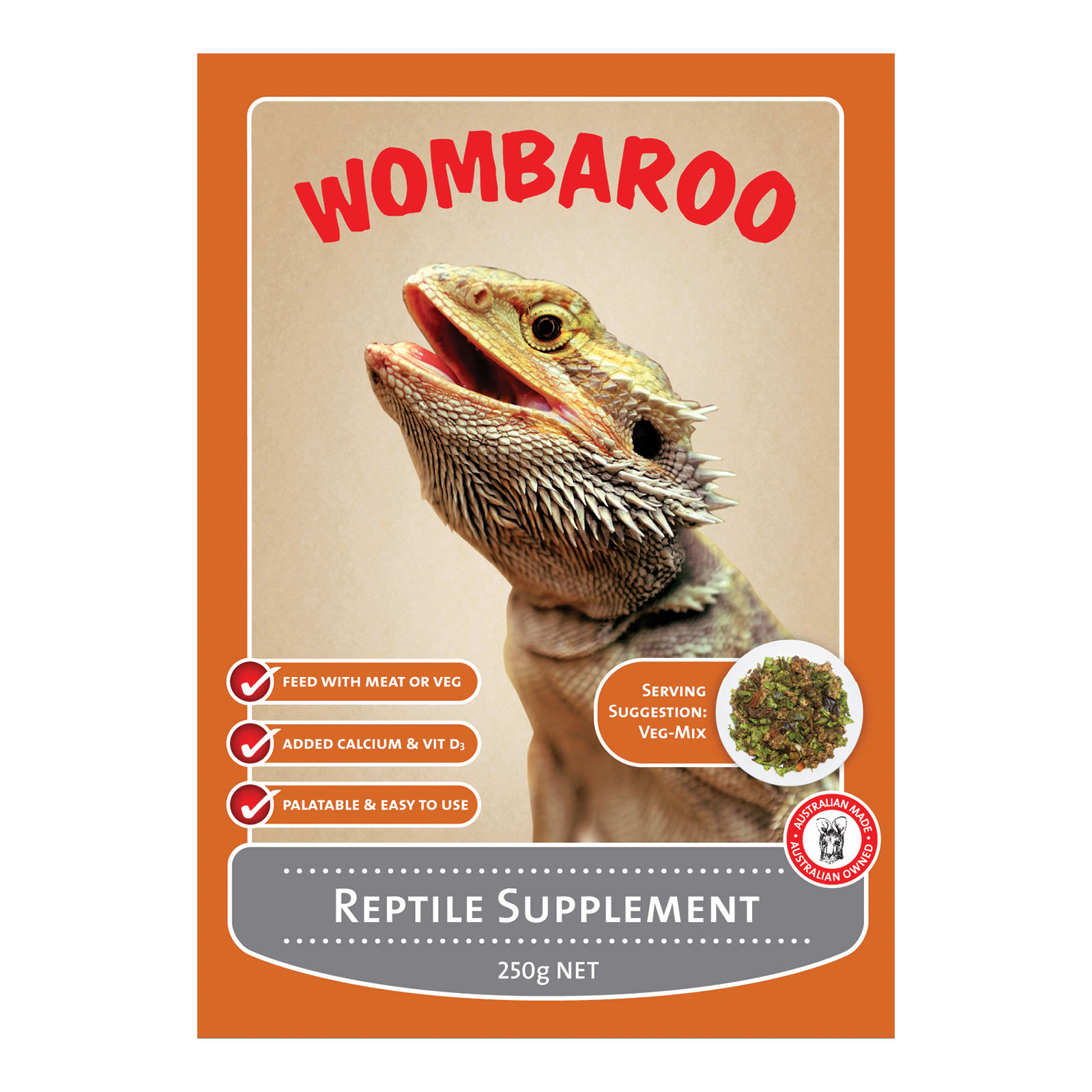 Photo inspiration: Fresh Look at Wombaroo Reptile Supplement Food For Bearded Dragons Lizards Turtles